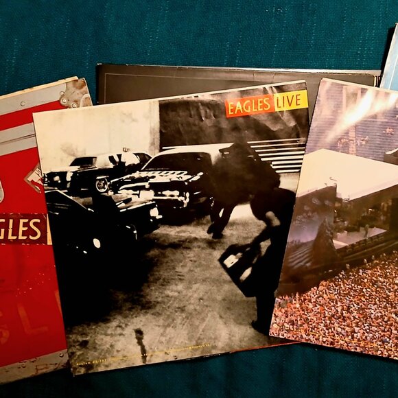 Bundle of 5 Classic Eagles Records w/ 2 bonus, secret Records - Picture 10 of 12